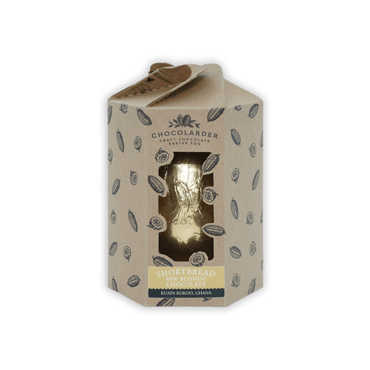 Chocolarder Easter Egg Shortbread Blonde 40% (Seasonal)
