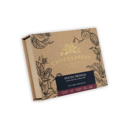 Chocolarder Mocha Truffles Box (12 pcs)