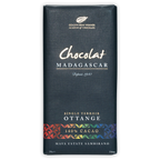 Chocolat Madagascar Dark Mava Ottange 100% dark blue bar wrapper