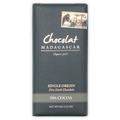 Chocolat Madagascar Dark 70% bar wrapper with vintage stamp