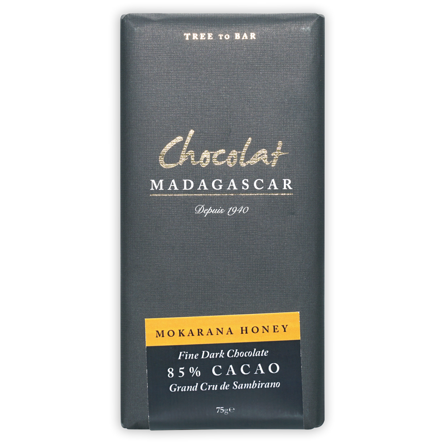 Chocolat Madagascar Dark w/ Mokarana Honey 85%