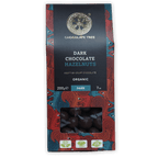 Chocolate Tree 70% dark chocolate covered hazelnuts in colorful package