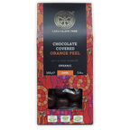 Chocolate Tree dark chocolate-covered organic orange peels 70% package