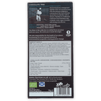 Back of Chocolate Tree Hazelnut Gianduja 40% dark chocolate bar packaging