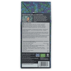 Chocolate Tree Hot Chocolate Dark 70% bar in blue green botanical packaging