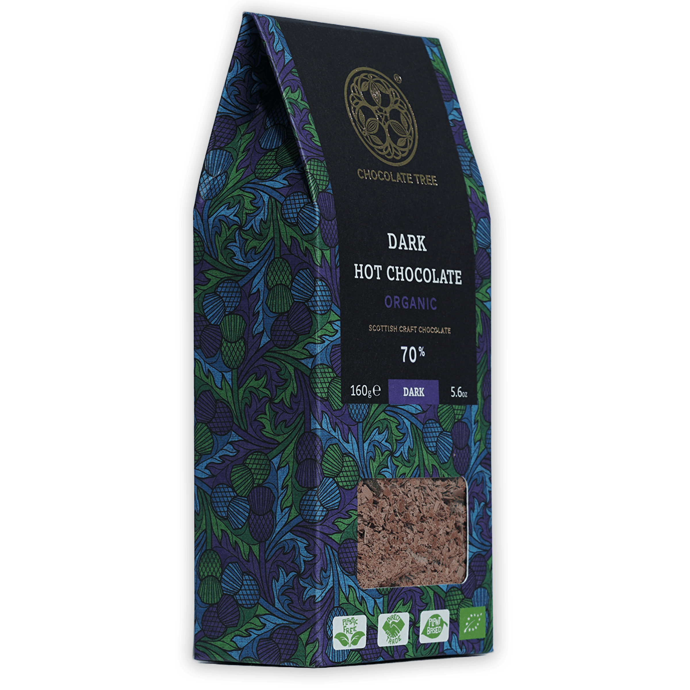 Chocolate Tree Hot Chocolate Dark 70% organic powder bag