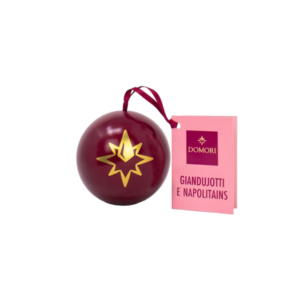 Domori Christmas Red Ornament w/ Chocolates (Seasonal)
