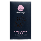 Crow & Moss Earl Grey Tea 67% navy blue wrapper with pink logo