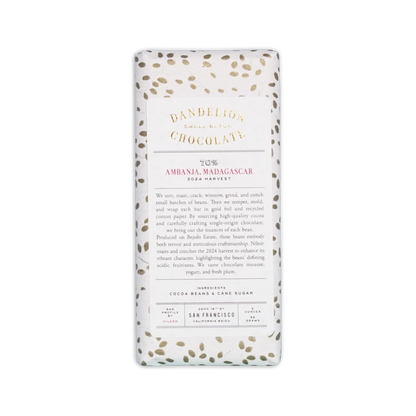 Dandelion Ambanja Madagascar 70%