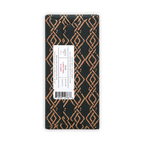 Dark green Dandelion Camino Verde Ecuador 100% chocolate bar in gold geometric paper