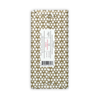 Dandelion Costa Esmeraldas Ecuador 70% chocolate bar in gold white geometric wrap