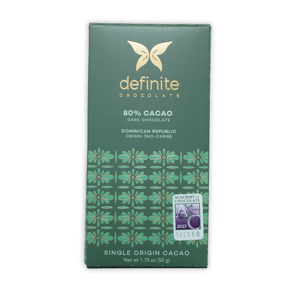Definite Oko Caribe 80% Dark Chocolate Bar – Bar & Cocoa