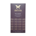 Definite Bhonacao Dark 90% chocolate bar with gold butterfly logo