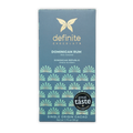 Definite Dark w/ Rum Infusion 75% blue wrapper with gold butterfly