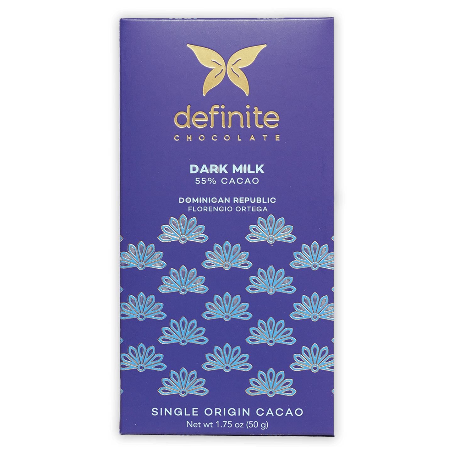 Definite Dark Milk Chocolate 55% Dominican Republic – Bar & Cocoa Definite Dark Milk Chocolate 55% Dominican Republic – Bar & Cocoa