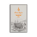 Dick Taylor Craft Chocolate 72% Dark Belize Toledo bar in cream box with a shipyard boat illustration, 57g.