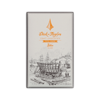 Dick Taylor Craft Chocolate 72% Dark Belize Toledo bar in cream box with a shipyard boat illustration, 57g.