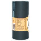 Dick Taylor back label of chocolate coated hazelnut butter tube