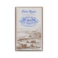 Dick Taylor Craft Chocolate Hazelnut Milk Chocolate 55% bar, cream box with a farm and cows illustration, 57g