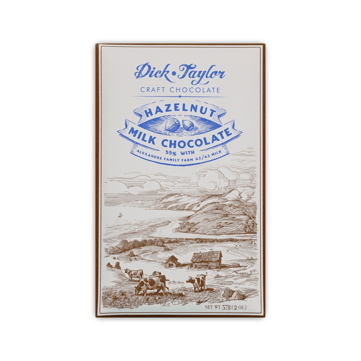 Dick Taylor Hazelnut Milk Chocolate 55% A2 Milk Bar