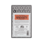 Back of Dick Taylor Straight Bourbon Whiskey box showing description, ingredients and nutrition facts