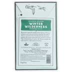 Dick Taylor Winter Wilderness 65% white chocolate bar wrapper with green label and pelicans