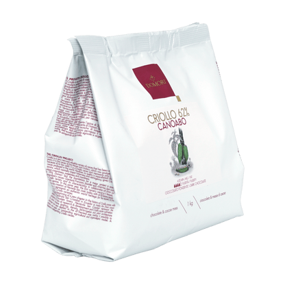 Domori Bulk Dark Canoabo Chocolate Drops 62% 1kg