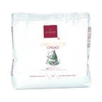 Domori Criollo 75% Chuao dark chocolate mass bag with cocoa pods, 1kg bulk drops