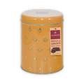 Domori Giandujotti & dark truffles tin with gold stars