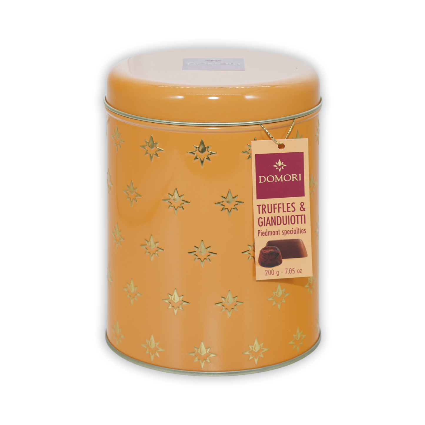 Domori Giandujotti & Classic Dark Truffles Tin Gift Box