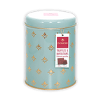 Domori Classic Truffles & Napolitains light blue tin with gold stars