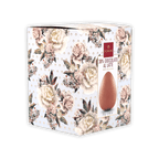 Domori 38% milk chocolate mini Easter egg in floral white box