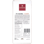 Domori Nacional Ecuador 70% dark chocolate package