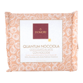 Domori Quantum Milk Chocolate w/ Hazelnuts 42% 500g bar in peach foil