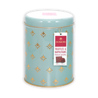 Domori Classic Truffles & Napolitains light blue tin with gold stars