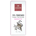 Domori Trinitario Madagascar 70% dark chocolate with lemur illustration