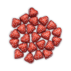 Domori Criollo Hearts 70% red foil-wrapped chocolate hearts 24 pcs