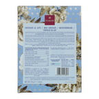 Domori easter egg milk chocolate bar in decorative box with floral and star patterns for seasonal gift
