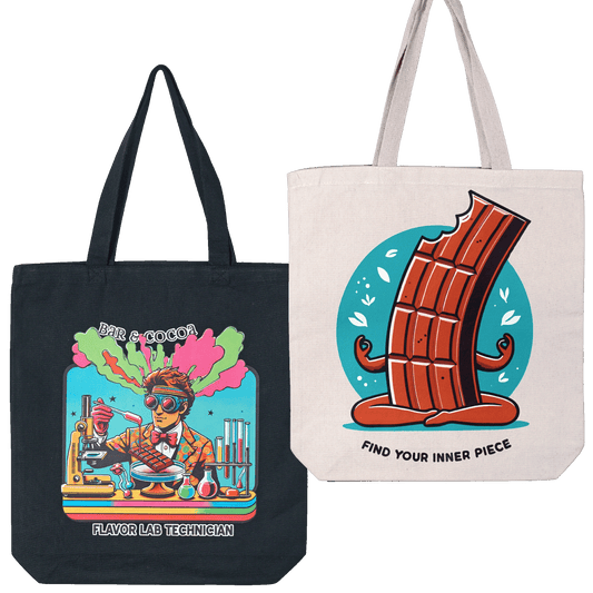 Canvas Eco Friendly Tote Bag (For Chocolate Fans)
