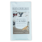 Eigen Dark Chocolate Colombia 70% Gigante Huila bar with foil wrapper