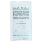 Eigen Dark Chocolate Dominican Republic 82% minimalist white packaging