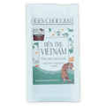Eigen Dark Chocolate Vietnam Ben Tre 70% bar with tiger and floral design