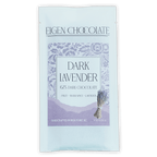 Eigen Dark Chocolate w/ Lavender 62% light blue resealable pouch
