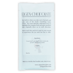 Eigen White Chocolate Dulce De Leche 38% bar in sleek white foil wrapper
