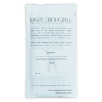 Eigen White Chocolate w/ Kusmi Tea 38% bar in light blue matte foil wrapper