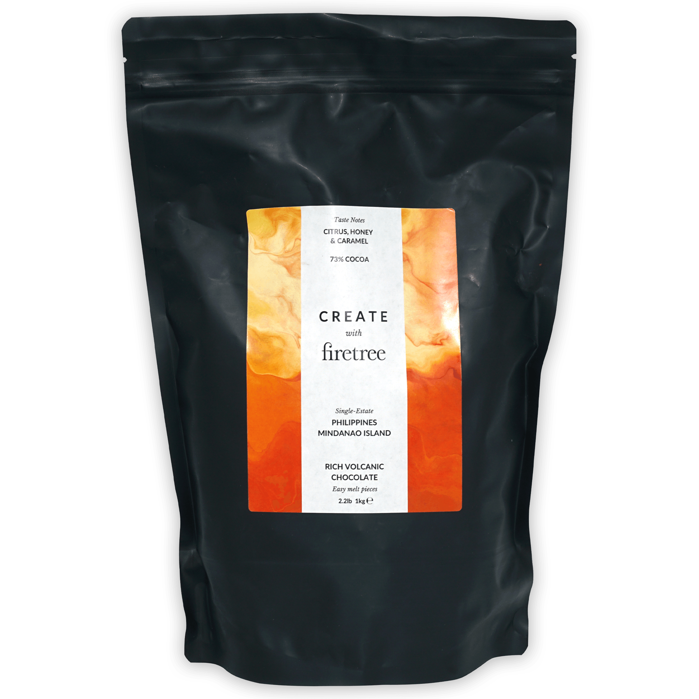 Firetree Bulk Create Philippines 73% 1kg black resealable pouch