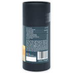 Back of Firetree Drinking Chocolate Philippines 73% dark gray matte deodorant stick with multilingual label