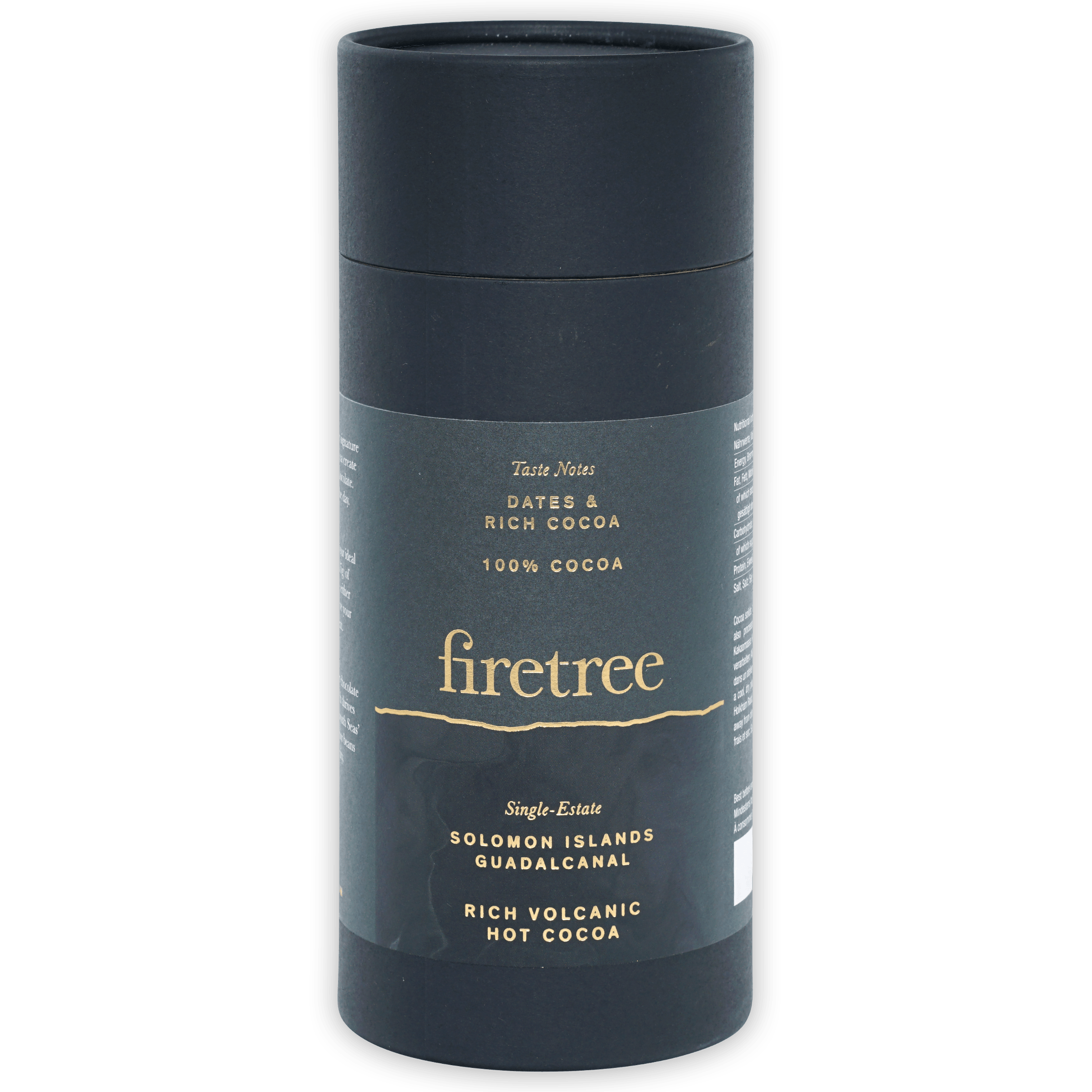Firetree 100% cocoa hot chocolate powder from Solomon Islands Guadalcanal
