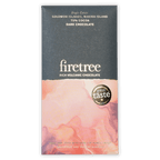 Firetree Solomon Makira Island 75% dark chocolate bar with pink marbled wrapper