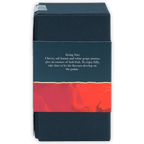 Back of Firetree Thins Dark Vanuatu 72% box: dark blue with red marbled band, white tasting notes
